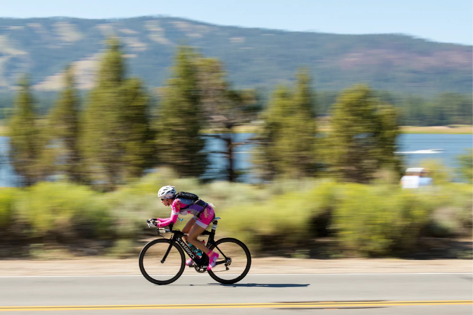 tour de big bear female cyclist pro cycling event